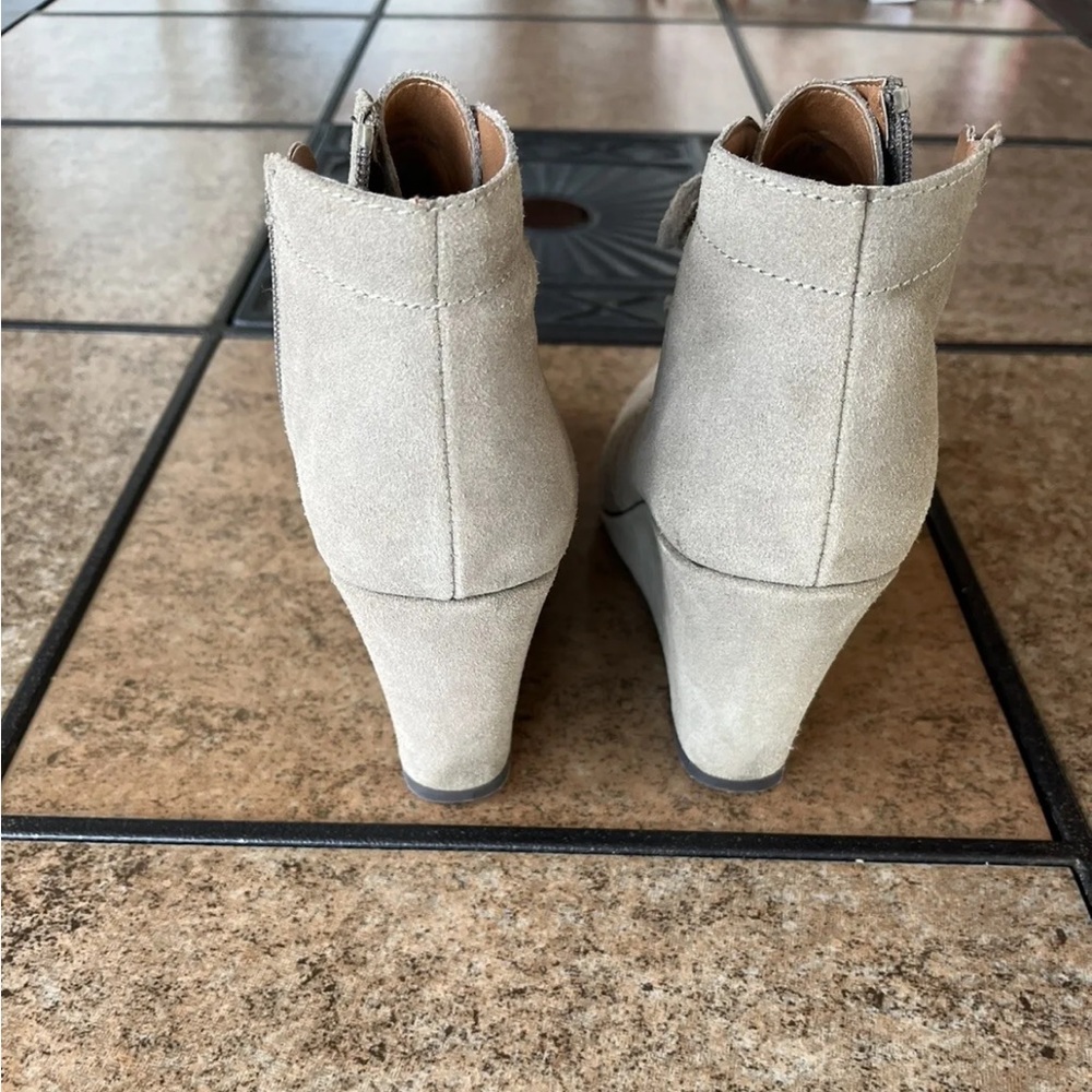 Women’s Dolce‎ Vita Tie- Up Tan Booties- Size 8.5- Pre-owned - Picture 3 of 8